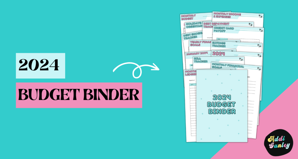 2024 Budget Binder Printables