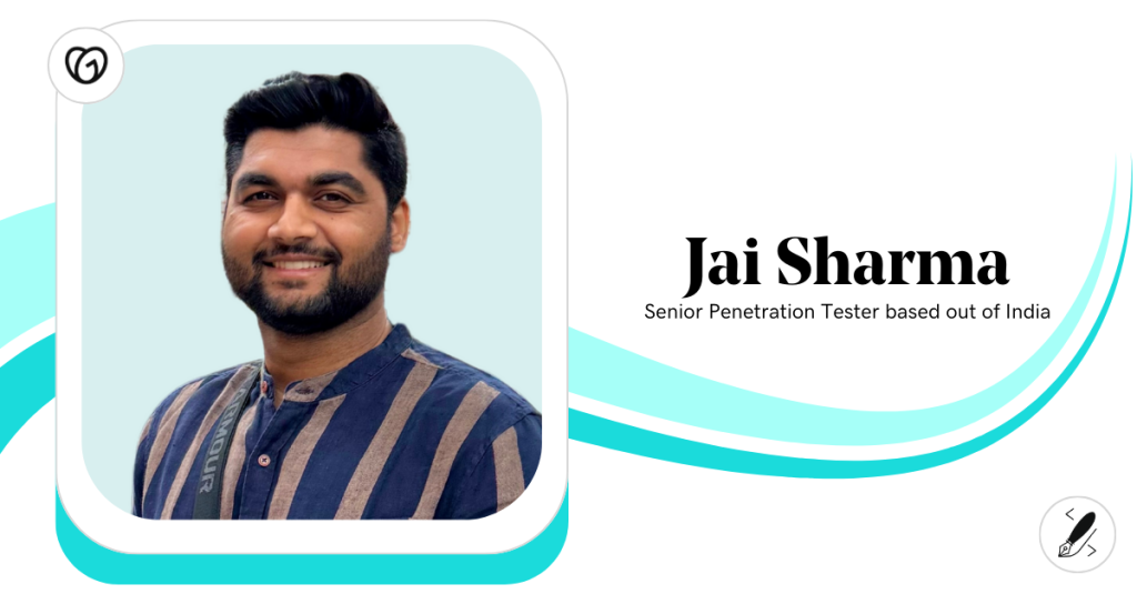 Raising the Bar for Security Excellence: Meet Jai Sharma